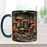 Into The Forest - Personalized Camping Accent Mug