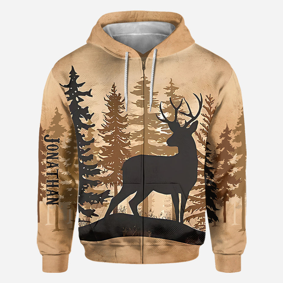 Love Hunting - Personalized Hunting All Over Shirt