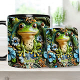 Love Frogs - Personalized Frog Accent Mug