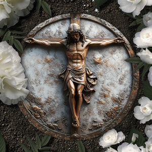 Commence par le Christ - Pierre ronde chrétienne