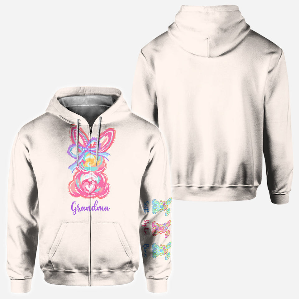 Grandma's Peeps - Personalized Grandma All Over Shirt