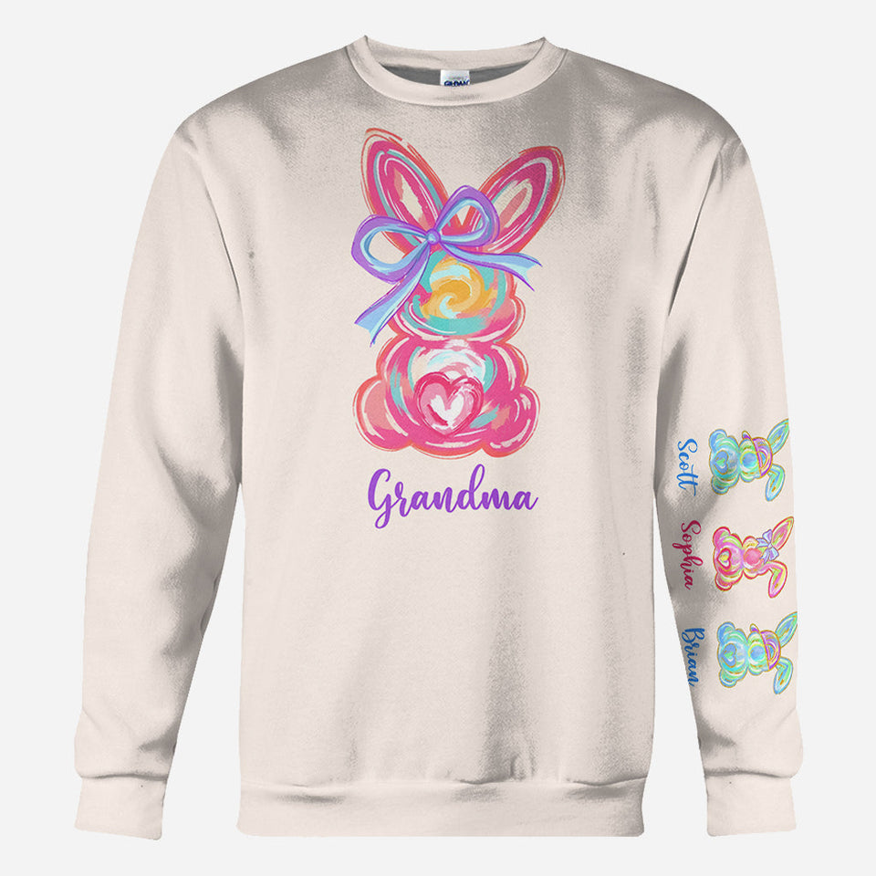 Grandma's Peeps - Personalized Grandma All Over Shirt