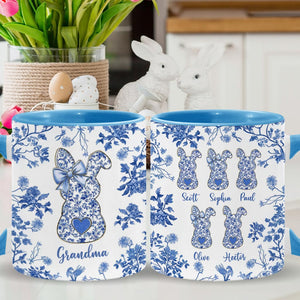 Grandma's Peeps - Personalized Grandma Accent Mug