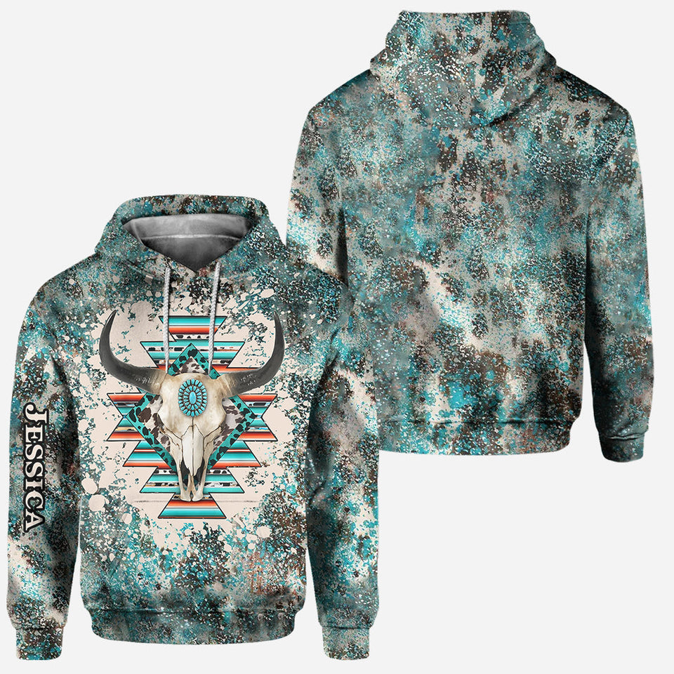 Western Girl - Personalized Western Outfit Hoodie and Leggings