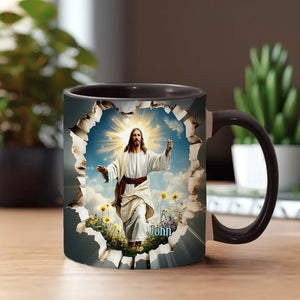 Il est ressuscité - Mug chrétien personnalisé