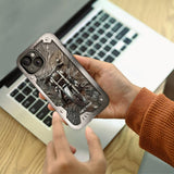 Vintage Motorcycle - Personalized Biker Full Print Phone Case