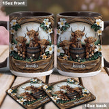 Love Highland Cows - Personalized Accent Mug
