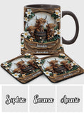 Love Highland Cows - Personalized Accent Mug