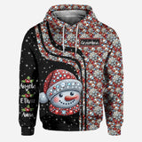 Grandma Snowman - Personalized Grandma Hoodie and Leggings