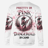Pretty in Pink - Personalized Hunting All Over Shirt
