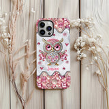 Just A Girl Who Loves Owls - Personalized Owl Full Print Phone Case