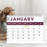 Quest Cat 2025 - Personalized Cat Wall Calendar & Desk Calendar