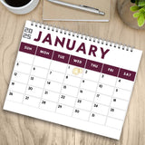 Quest Cat 2025 - Personalized Cat Wall Calendar & Desk Calendar