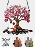 You & Me - Personalized Couple Window Hanging Suncatcher Ornament