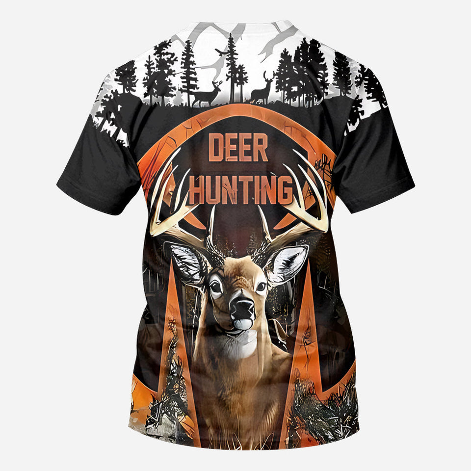 Awesome Deer - Personalized Hunting All Over Shirt