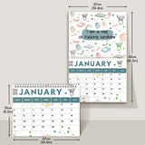 I Sparkle And I Shine Unapologetically - Personalized Colleague Wall Calendar & Desk Calendar