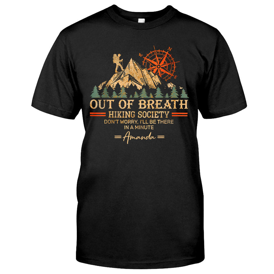 Hiking Society - Personalized Hiking T-shirt And Hoodie