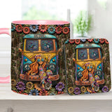 Awesome Caravan - Personalized Hippie Accent Mug