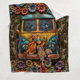 Hippie Soul - Personalized Hippie Blanket