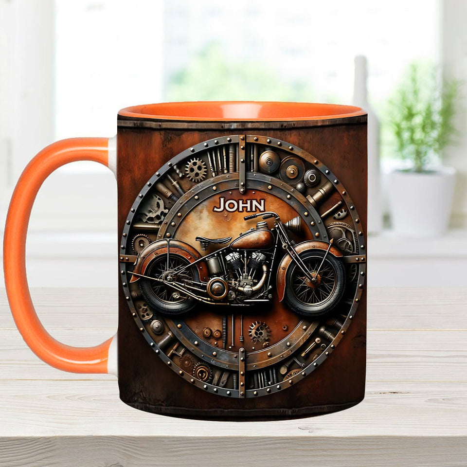 Awesome Bike - Personalized Biker Accent Mug