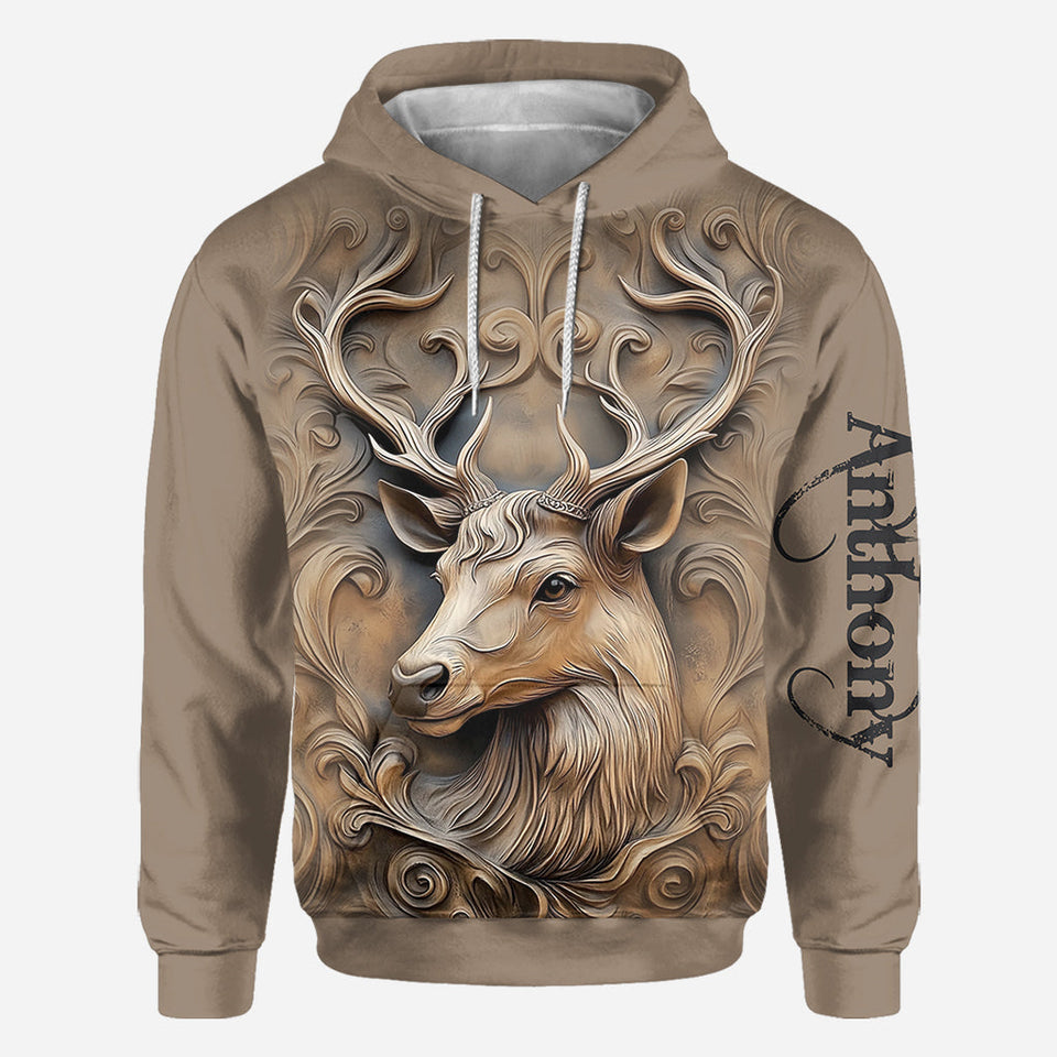 Love Hunting - Personalized Hunting All Over Shirt