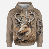 Love Hunting - Personalized Hunting All Over Shirt