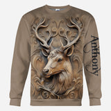 Love Hunting - Personalized Hunting All Over Shirt