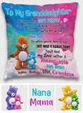 To My Granddaughter - Personalized granddaughter Throw Pillow