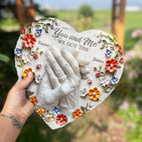 I Met You I Liked You - Personalized Couple Heart Shaped Stone
