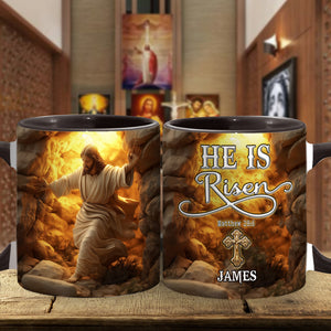 Il est ressuscité - Mug chrétien personnalisé
