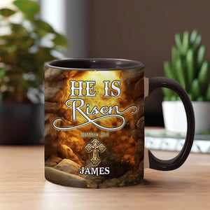 Il est ressuscité - Mug chrétien personnalisé