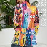Cat Lady - Personalized Cat Cardigan