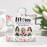 Important Of My Life - Personalized Mother Custom Shaped Acrylic Plaque