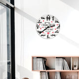 I Love You - Personalized Couple Wall Clock
