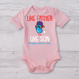 World's Best Farter In Training Farter - Personalized Father T-shirt And Baby Onesie