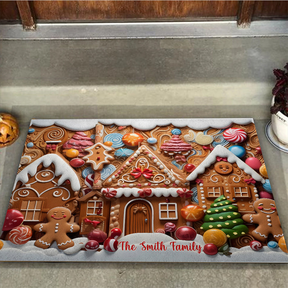 Home Sweet Home - Personalized Family Doormat