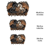 You & Me - Personalized Dragon Custom Shaped Key Rack