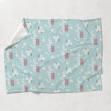 Daisy Custom Name - Personalized Newborn Blanket