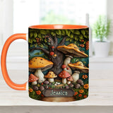 Mushroom Garden - Personalized Mushroom Accent Mug