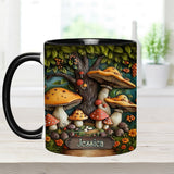 Mushroom Garden - Personalized Mushroom Accent Mug
