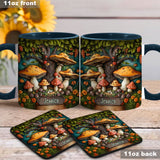 Mushroom Garden - Personalized Mushroom Accent Mug