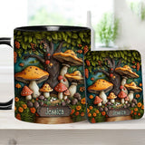 Mushroom Garden - Personalized Mushroom Accent Mug