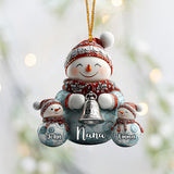 Merry Christmas - Personalized Family Ornament