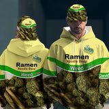 Casual Food - Personalized Weed All Over Print Hoodie & Classic Cap