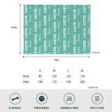 Custom Name Pattern - Personalized Newborn Blanket