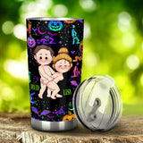 I Wanna Do Bad Things With You - Personalized Couple Tumbler