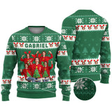 This Is My Ugly Sweater - Personalized Christmas Ugly Sweater