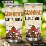 Dad's Little Cuties - Gift for dad, grandma, grandpa, mom, uncle, aunt - Personalized Tumbler