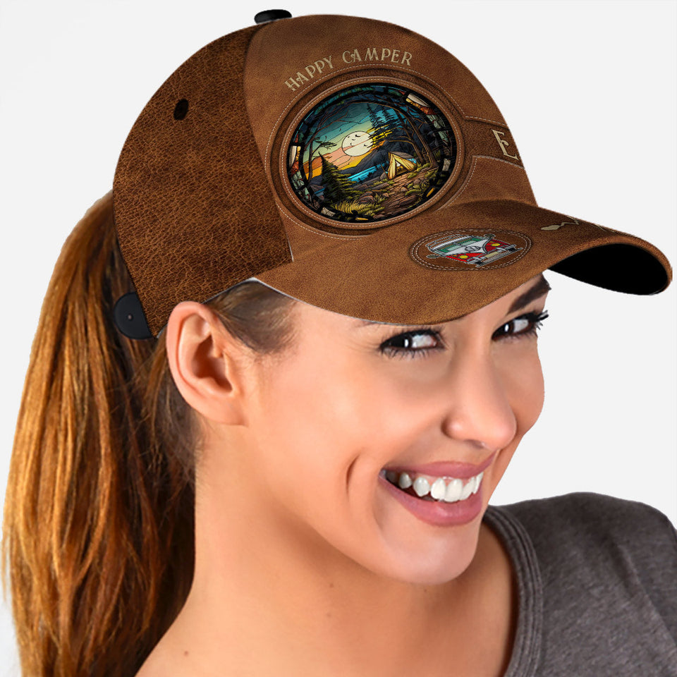 Happy Camper - Personalized Camping Classic Cap