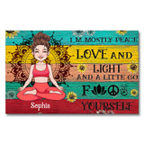 I Am - Personalized Yoga Canvas And Poster